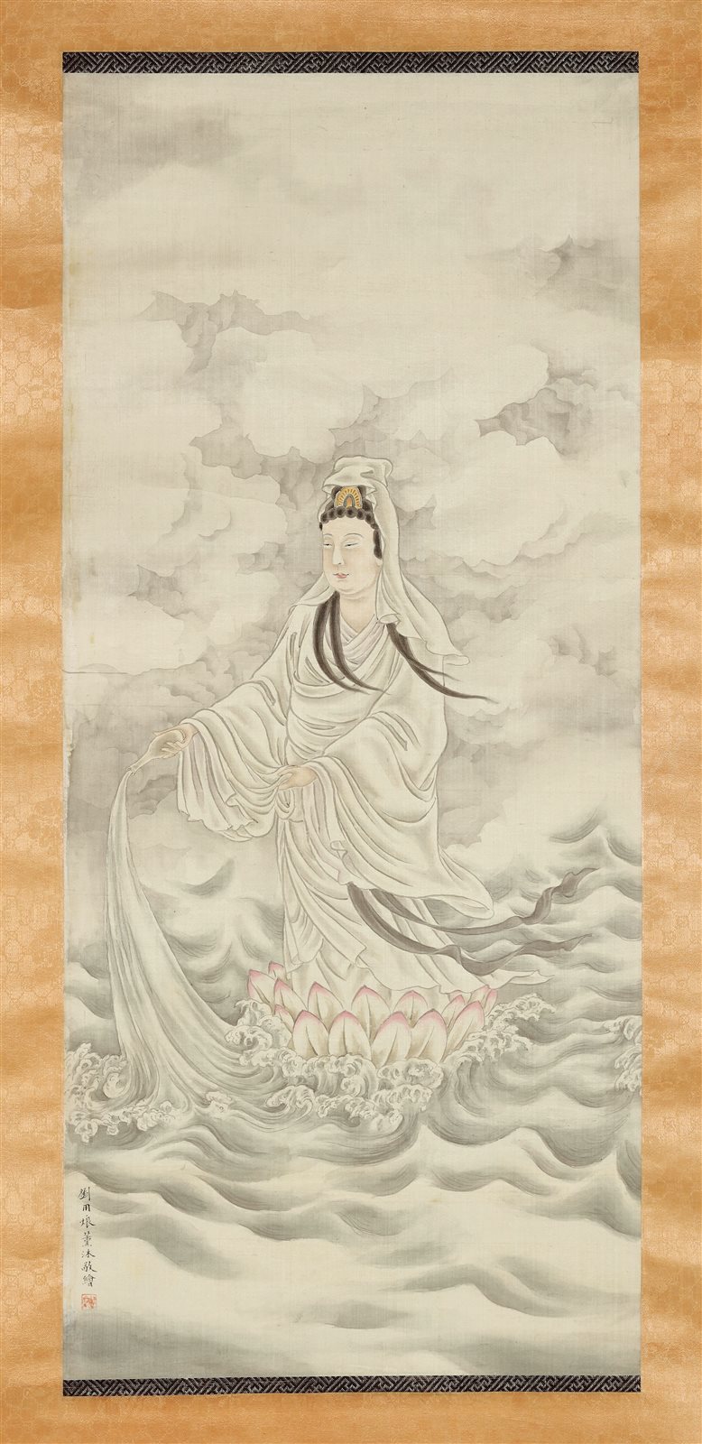 劉用烺（1865-1924） 白衣大士