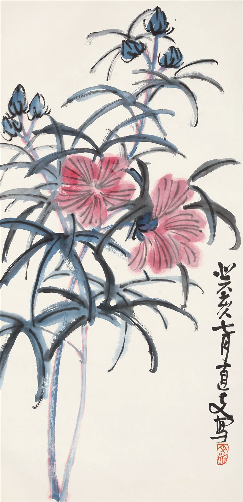 淩文淵（1876-1944） 花卉